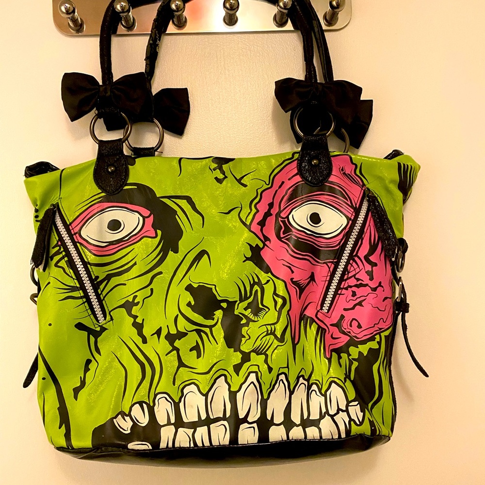 Iron Fiat Zombie Stomper Bag Purse